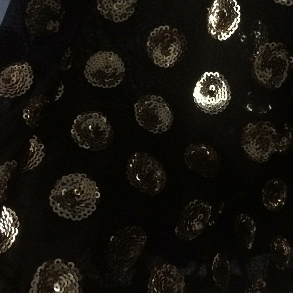 Nasty Gal Black Long Sleeve Sequin Mini Dress - Picture 2 of 5